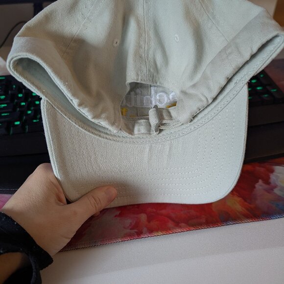 SCHITTS CREEK Strapback Baseball Cap Embroidered Khaki Unisex Hat - Picture 3 of 4